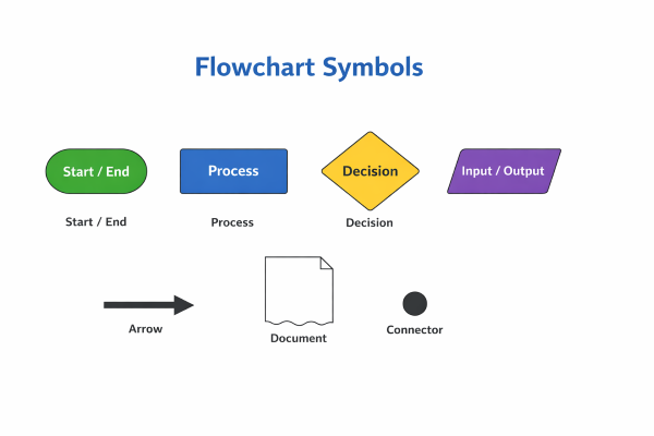 Flowchart symbols